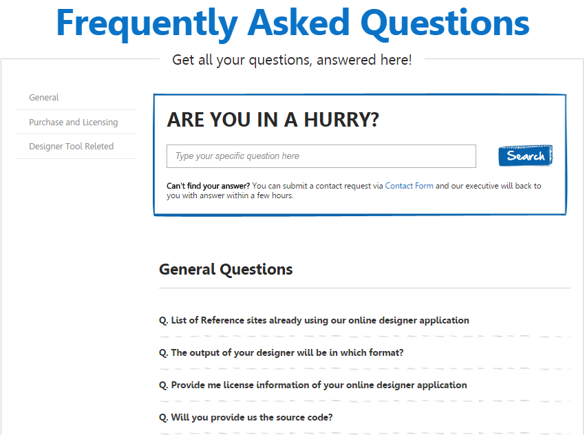 Create Precise FAQ Pages