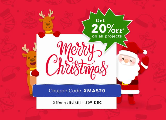 The Mega Christmas Discount Of 20% OFF Is Announced!