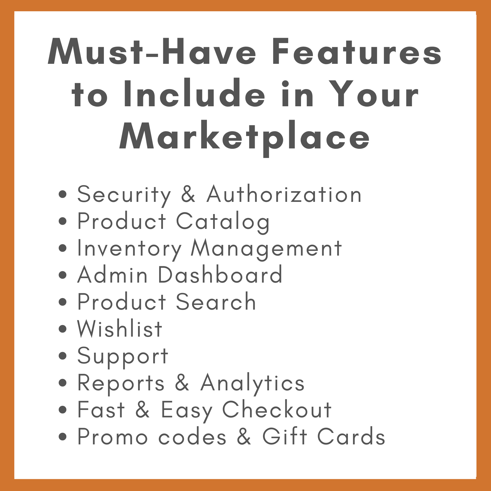Must-Have Features to Include in Your-Marketplace 