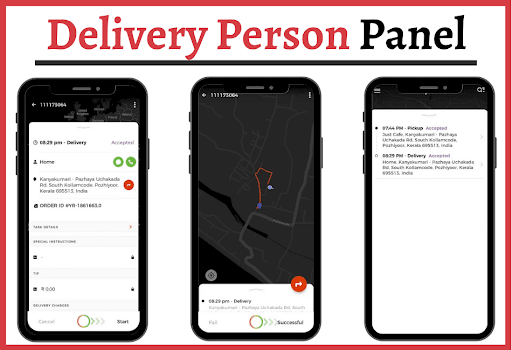 Delivery Person App
