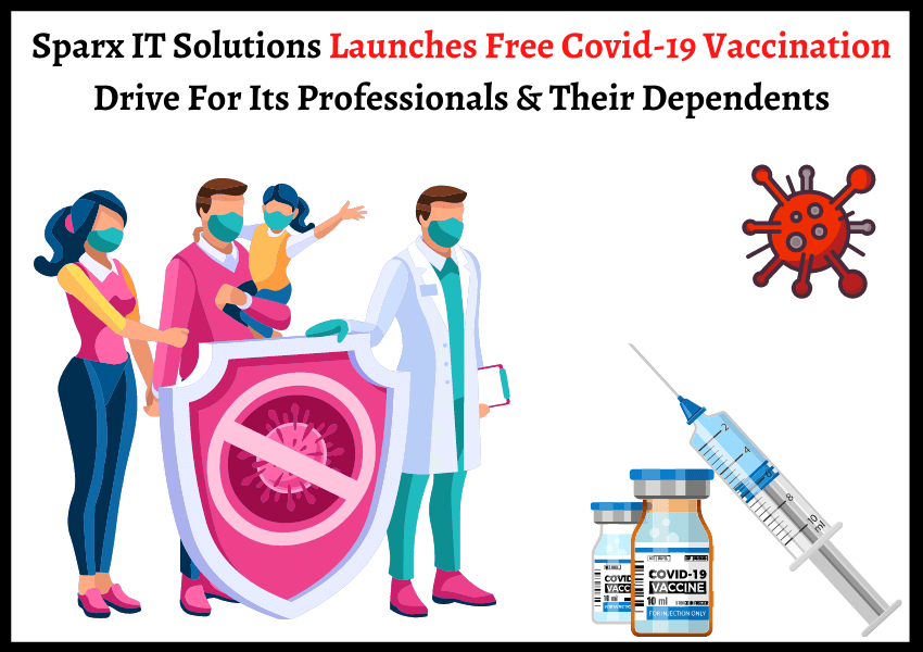 Sparx IT Solutions Launches Free Covid-19 Vaccination Drive For Its Professionals & Their Dependents