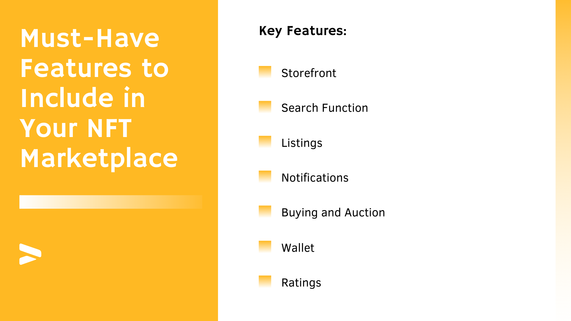 NFT Marketplace Features