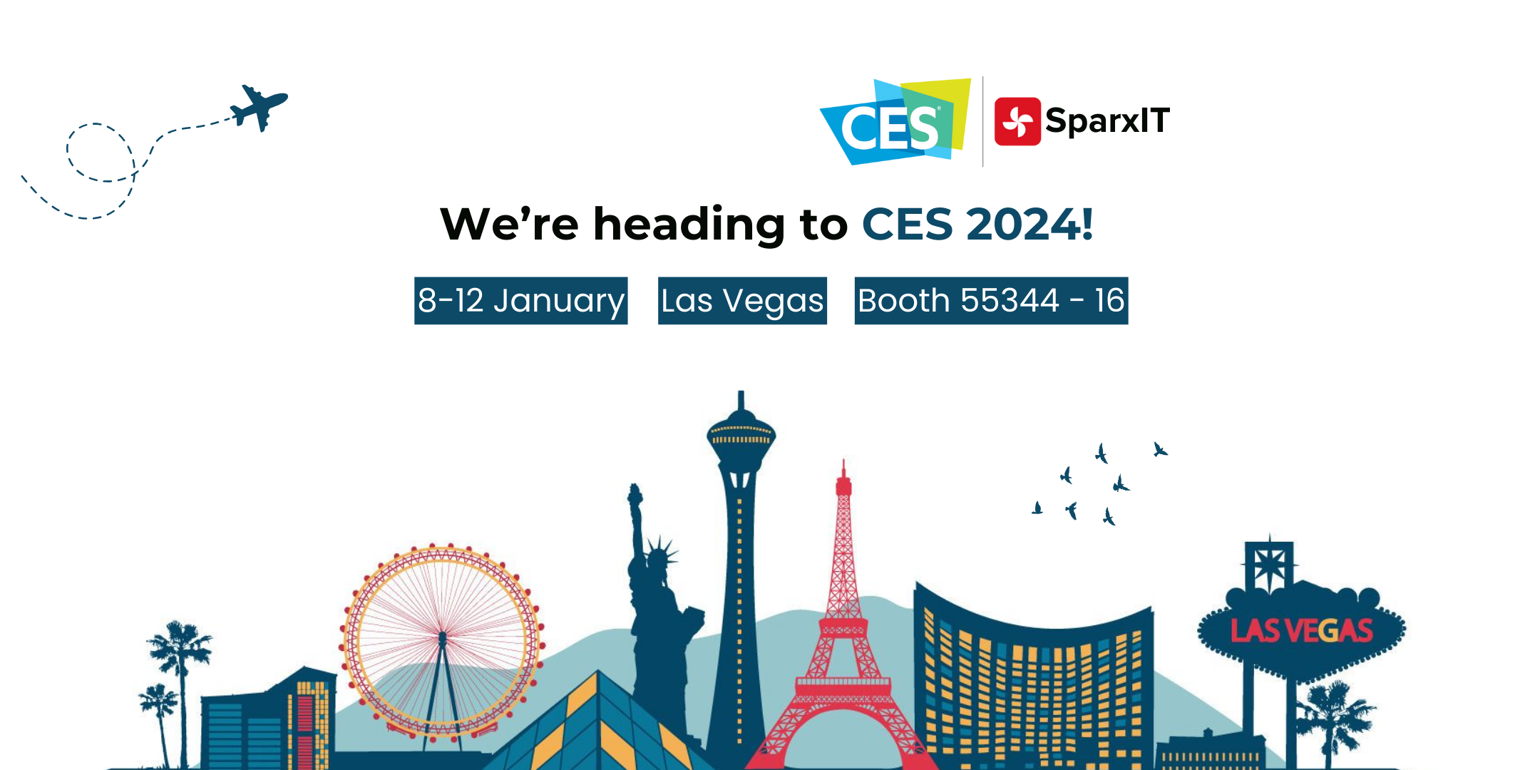 SparxIT Announces Participation in CES 2024: The Biggest Consumer Technology Show at Las Vegas