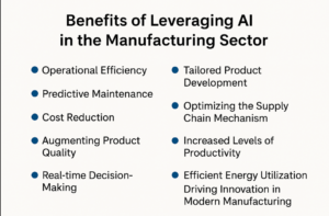 Benefits of AI in the Manufacturing Sector
