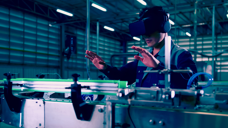 Augmented Reality in manufacturing example