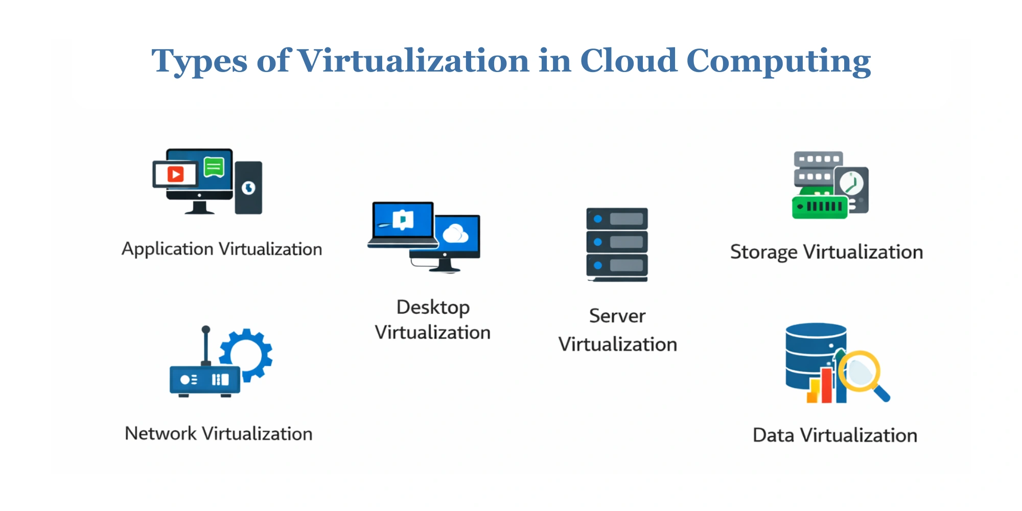 Types of Virtualization in Cloud Computing