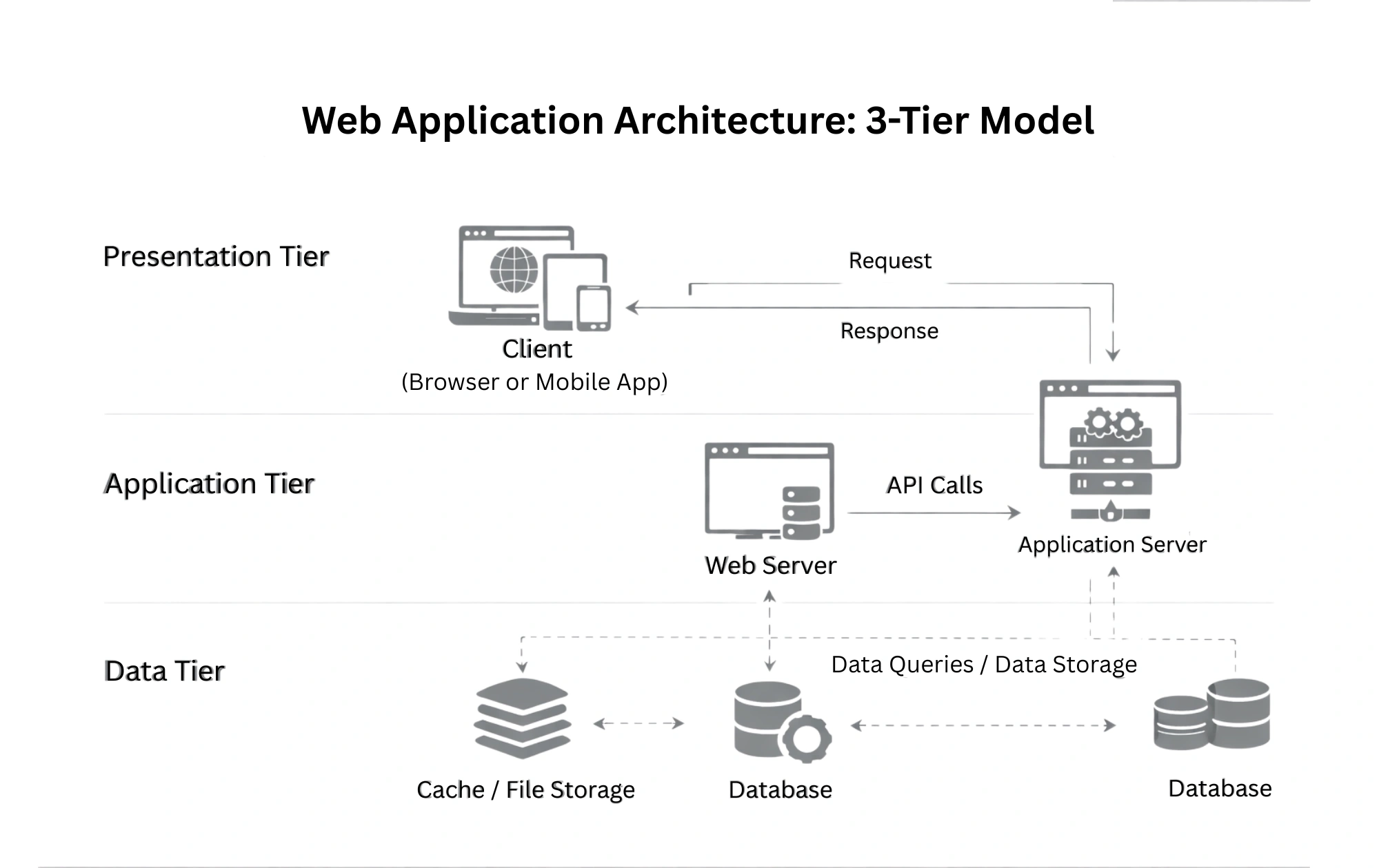 Web Application Architecture Diagram Web Application Architecture Diagram