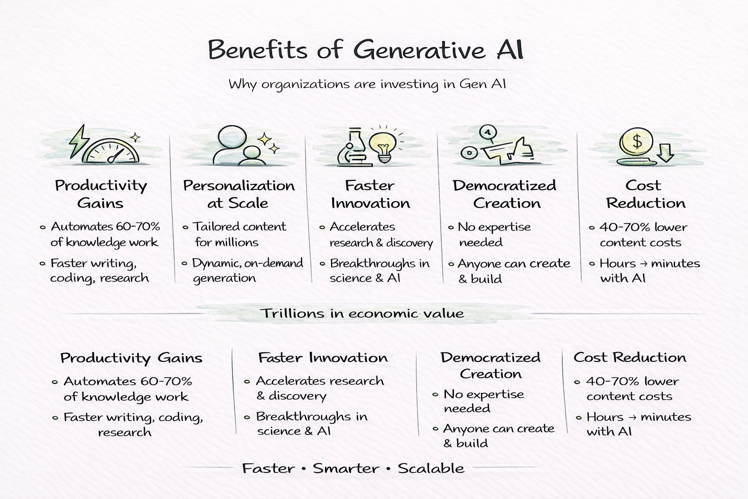 Benefits of GenAI