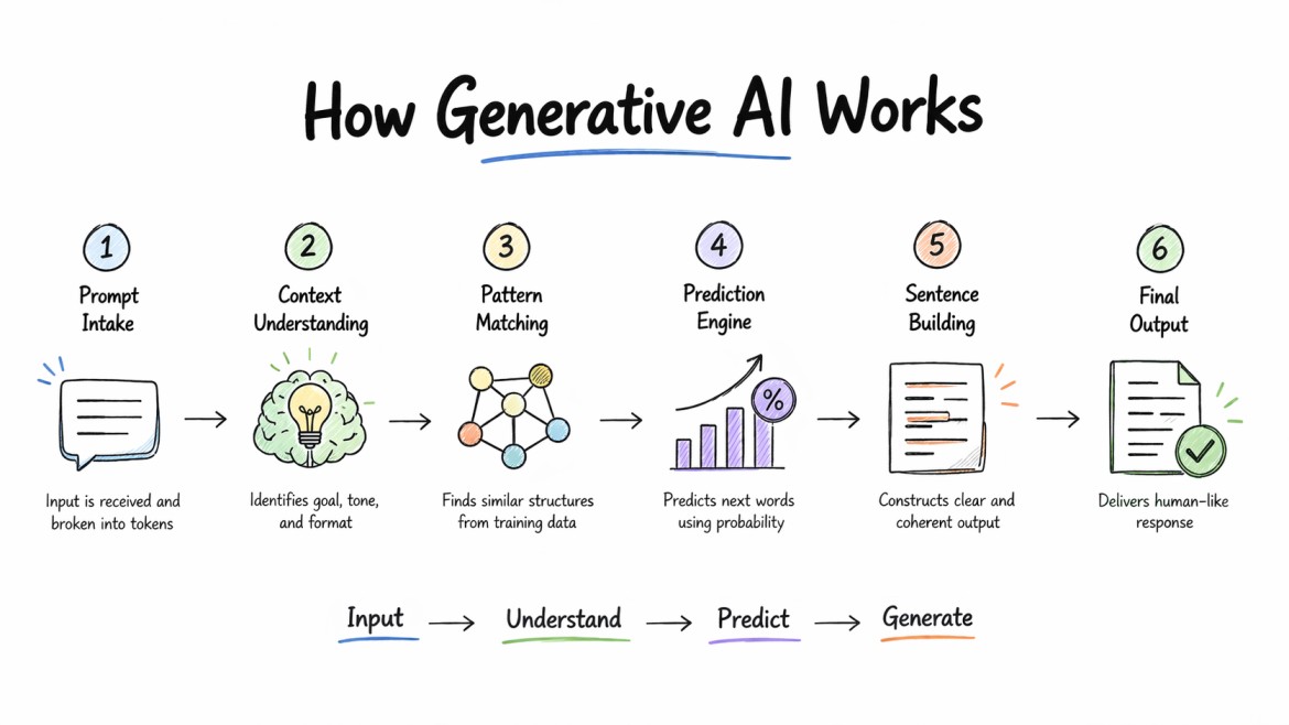 How generative AI works
