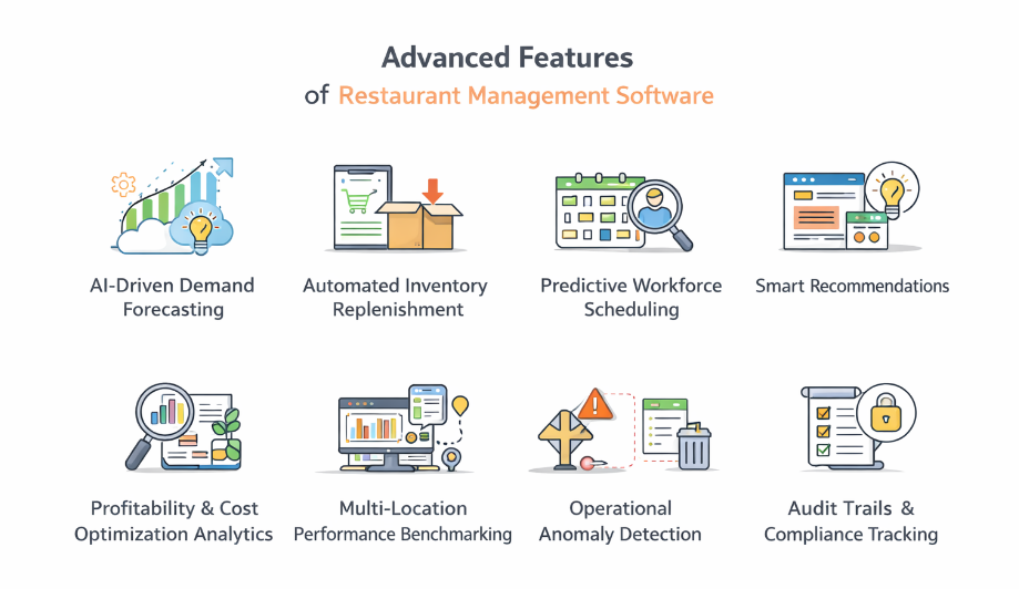 Advanced Features Restaurant Management Software