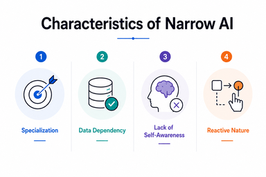 Characteristics of narrow AI