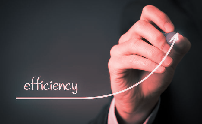 Increased Efficiency Increased Efficiency